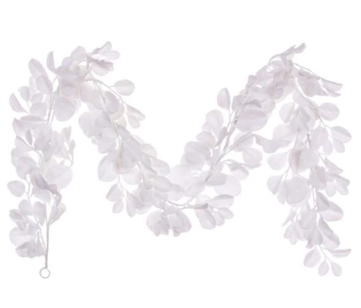 White Eucalyptus Leaf Garland