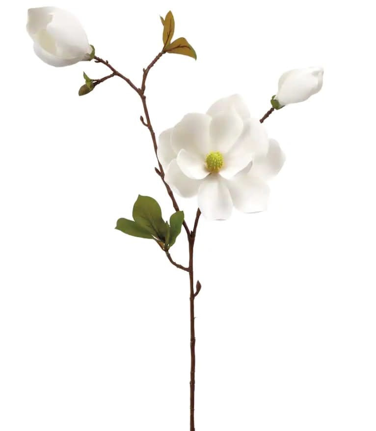 Magnolia Spray | White 31in