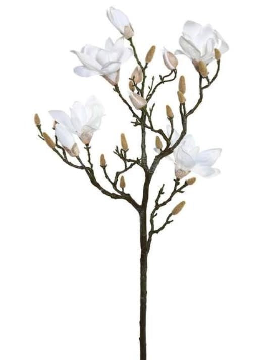 Magnolia Spray | White 31in