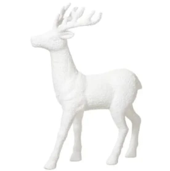 Standing Reindeer | White 39.5in