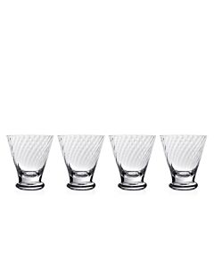 William Yeoward Crystal Calypso Shot Glass Tumbler Set of 4 | 3in 2.5oz