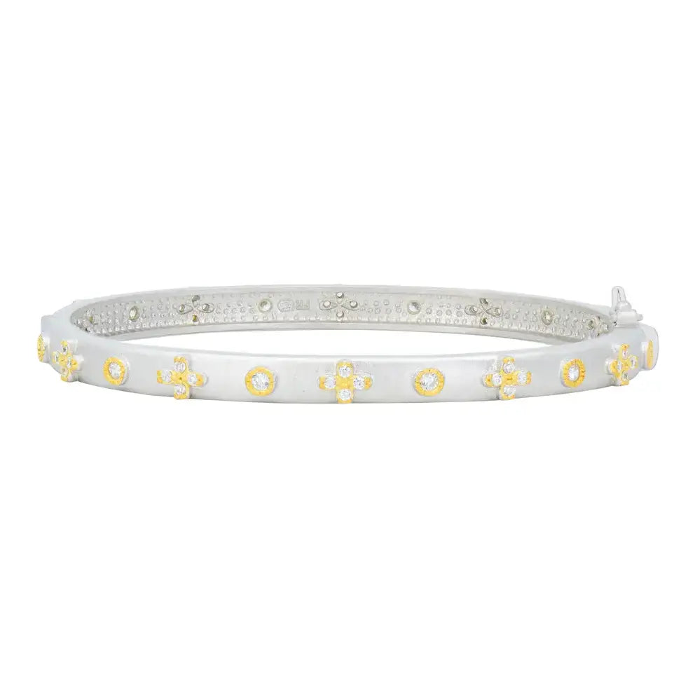 Clover Hinge Bangle
