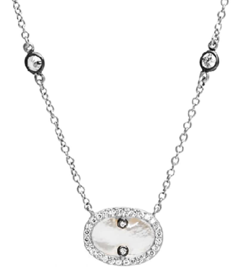 Hint of Sparkle Gold Pendant Necklace