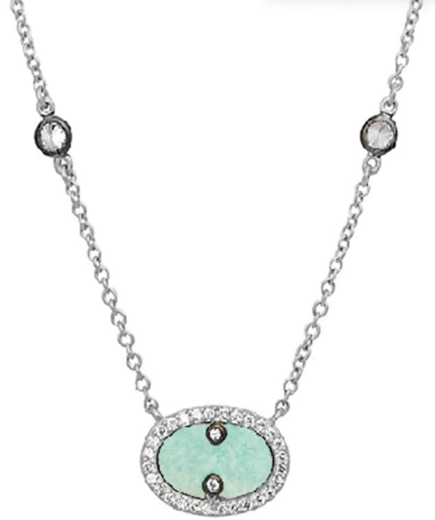 Hint of Sparkle Gold Pendant Necklace