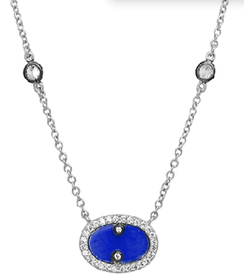 Hint of Sparkle Gold Pendant Necklace