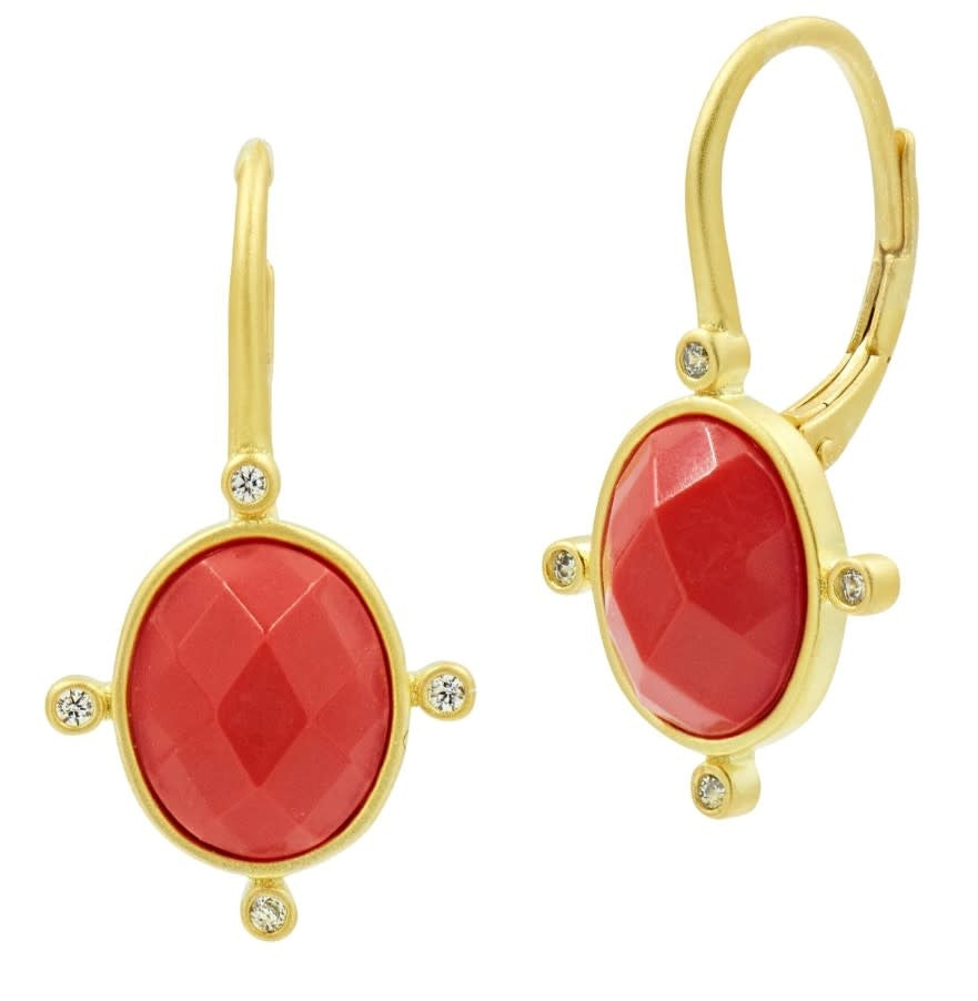 Never Enough Color Lever Back Earring