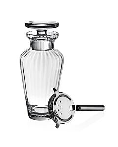 William Yeoward Crystal American Bar Corinne Cocktail Shaker + Strainer Set | 10in 1.25pt