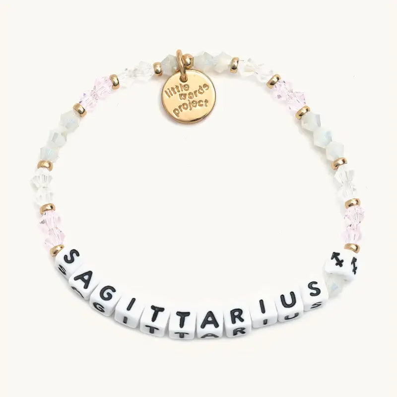 Sagittarius Zodiac Beaded Stretch Bracelet