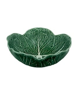 Bordallo Pinheiro Cabbage Cereal Bowl | 6.9in Green