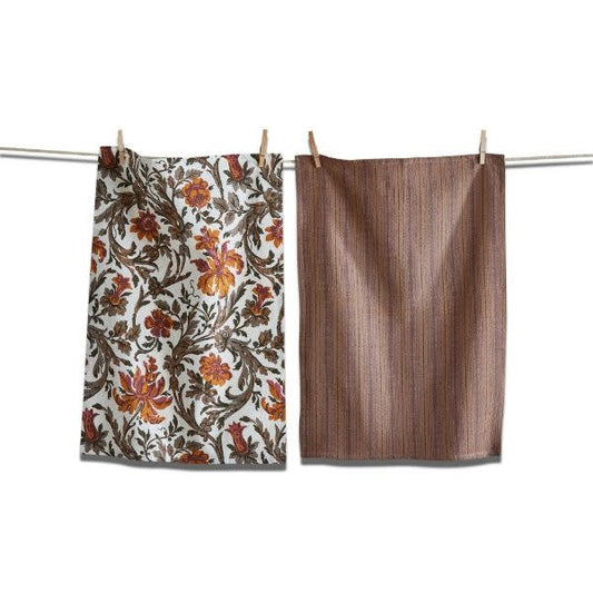 Grateful Autumn Dishtowel Set of 2 | 18in x 26in
