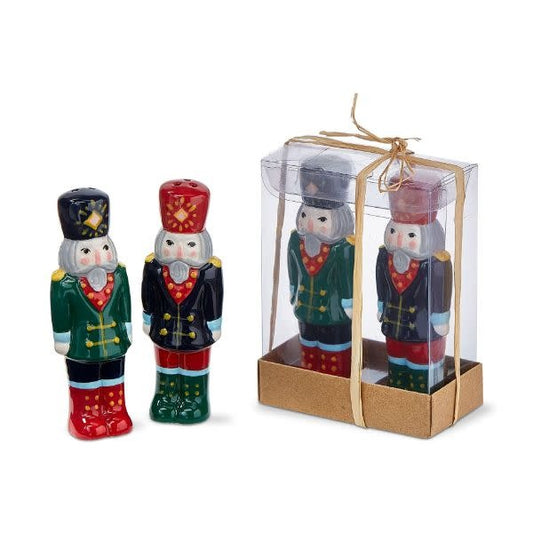 Nutcracker Salt + Pepper Shaker Set