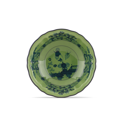 Ginori 1735 Oriente Italiano Malachite Fruit Saucer | 5.75in