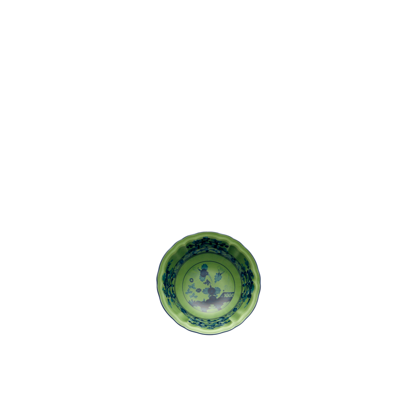Ginori 1735 Oriente Italiano Malachite Fruit Saucer | 5.75in