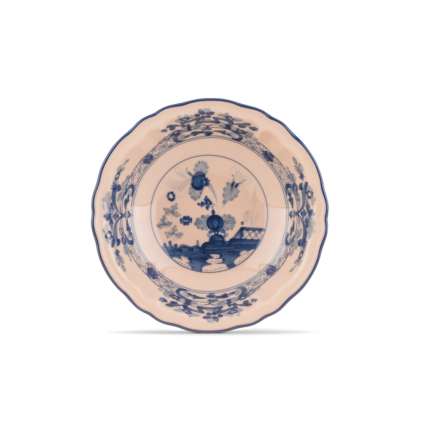 Ginori 1735 Oriente Italiano Cipria Fruit Bowl | 6in