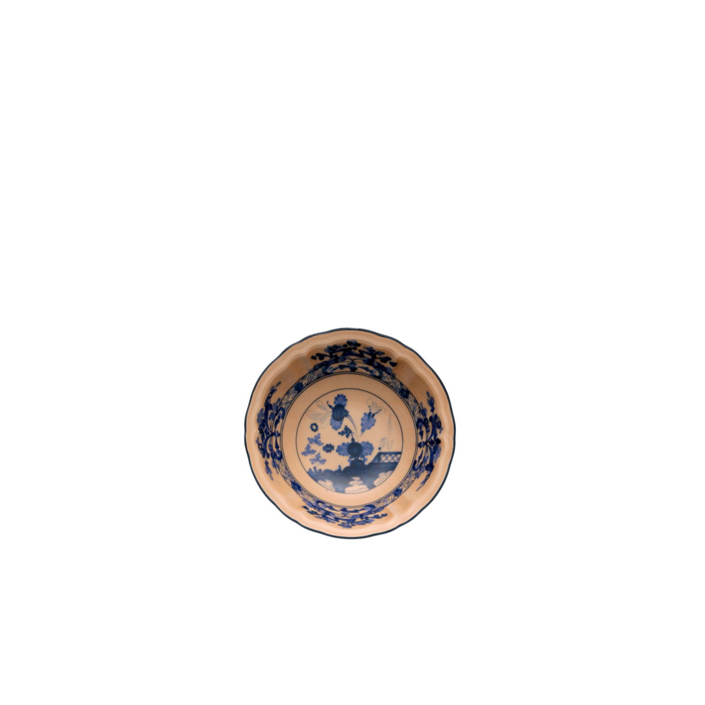 Ginori 1735 Oriente Italiano Cipria Fruit Bowl | 6in