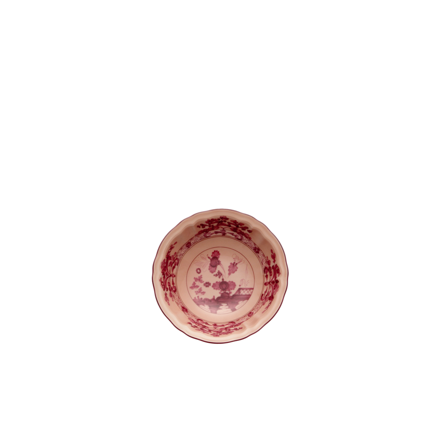 Ginori 1735 Oriente Italiano Vermiglio Fruit Bowl | 6in