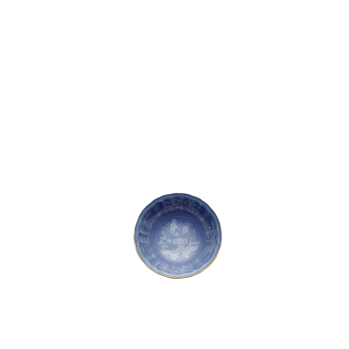 Ginori 1735 Oriente Italiano  Fruit Saucer | Pervinca Blue 5.75in