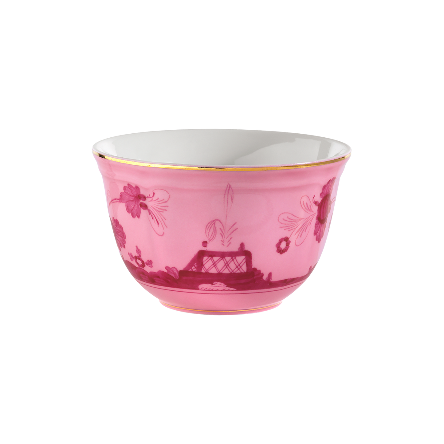 Ginori 1735 Oriente Italiano Rice Bowl | Porpora Pink 4in