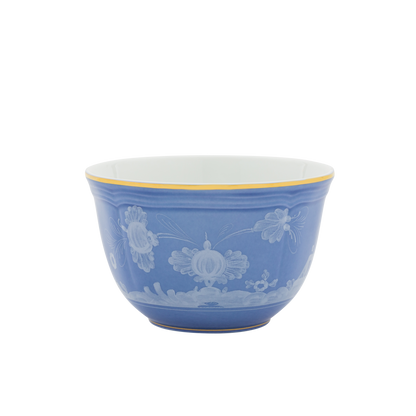 Ginori 1735 Oriente Italiano Rice Bowl | Pervinca Blue 4in
