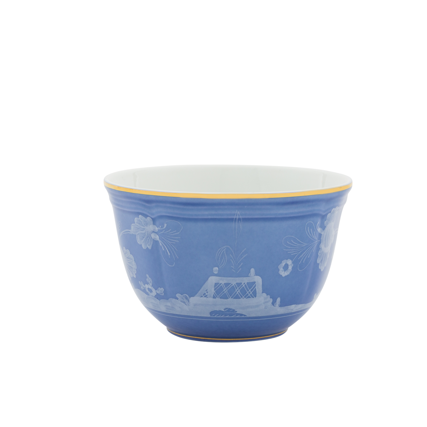 Ginori 1735 Oriente Italiano Rice Bowl | Pervinca Blue 4in