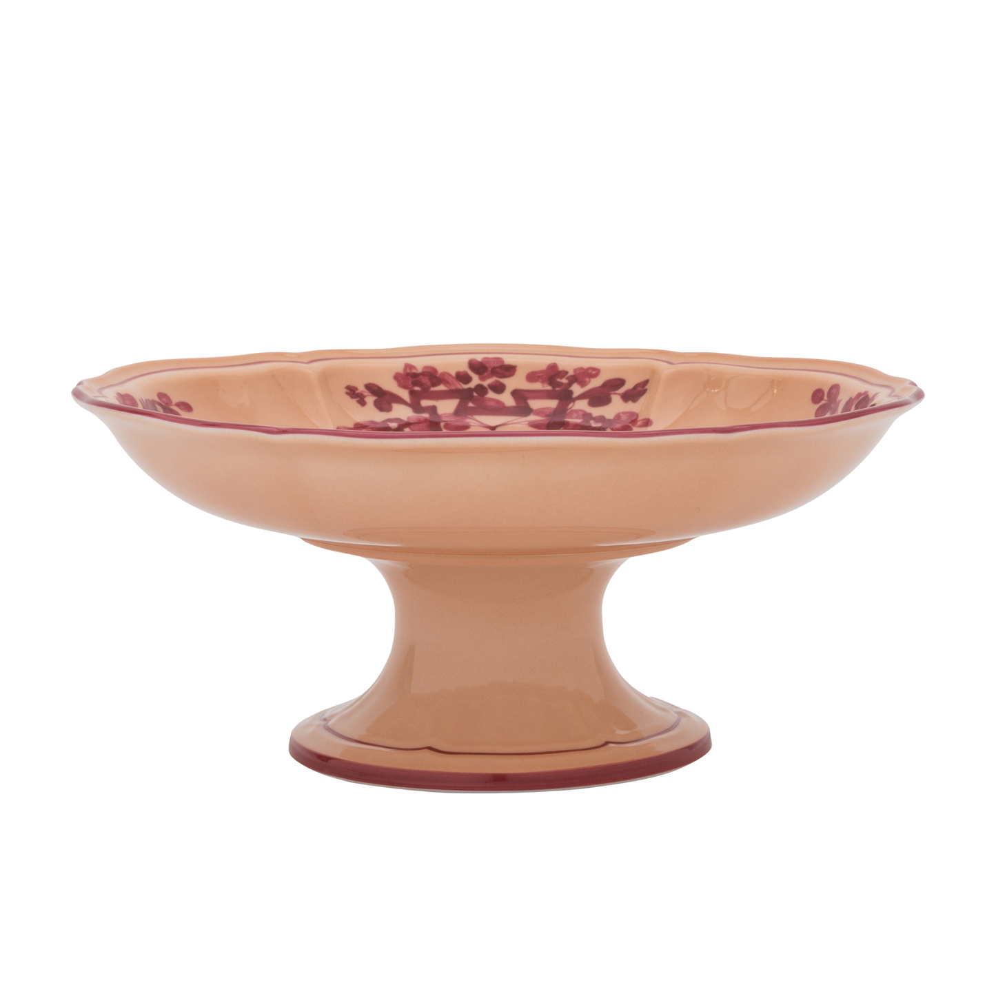 Ginori 1735 Oriente Italiano Vermiglio Fruit Holder | 8.66in