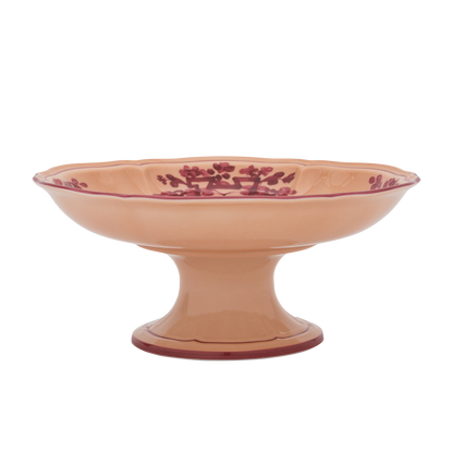 Ginori 1735 Oriente Italiano Vermiglio Fruit Holder | 8.66in