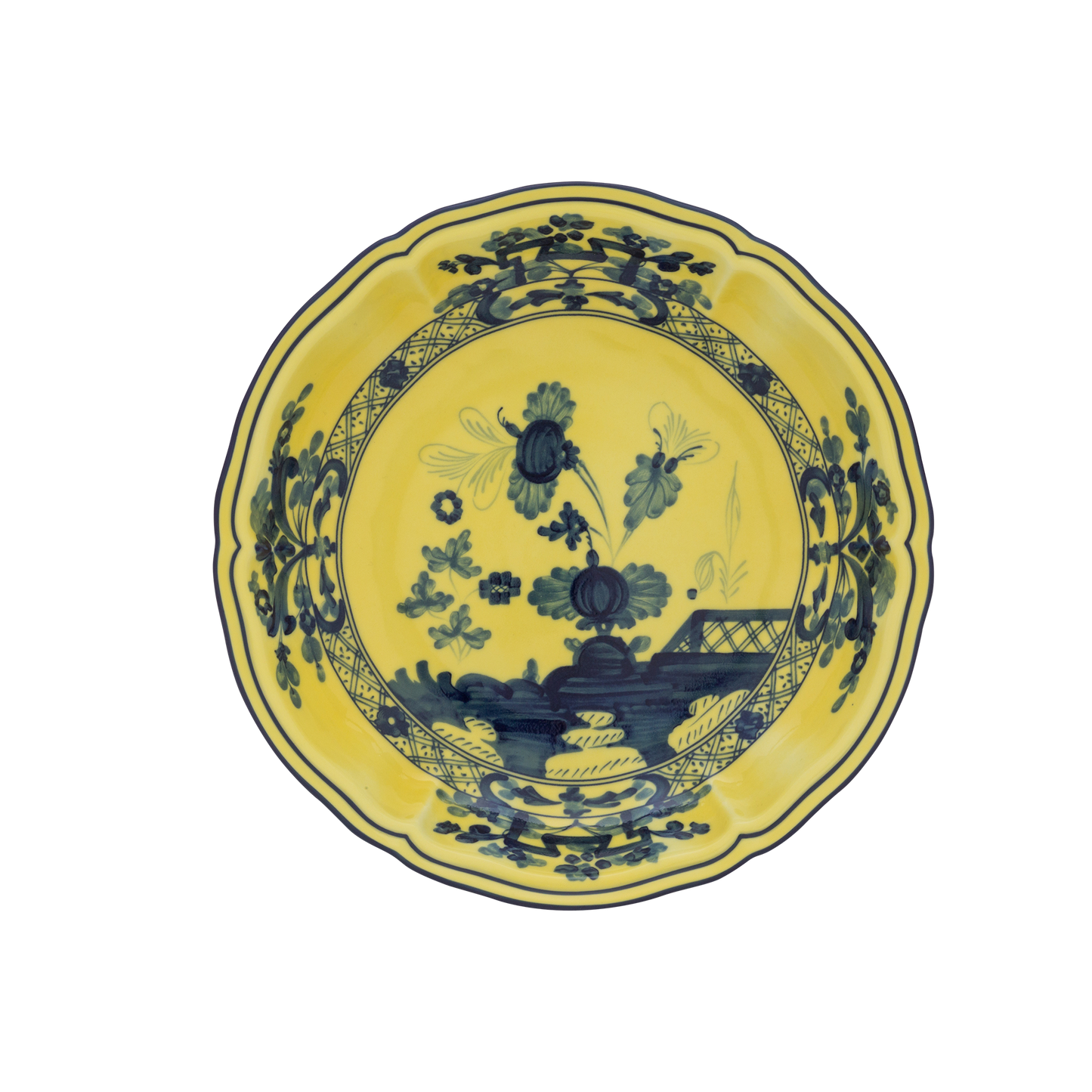 Ginori 1735 Oriente Italiano Citrino Fruit Holder | 8.66in