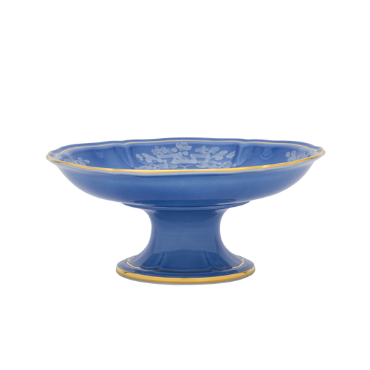 Ginori 1735 Oriente Italiano Pervinca Fruit Holder | 8.66in