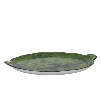 Ginori 1735 Oriente Italiano Malachite Round Cake Plate | 12in