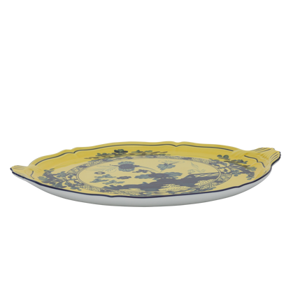 Ginori 1735 Oriente Italiano Citrino Round Cake Plate | 12in