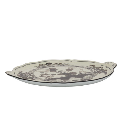 Ginori 1735 Oriente Italiano Albus Round Cake Plate | 12in