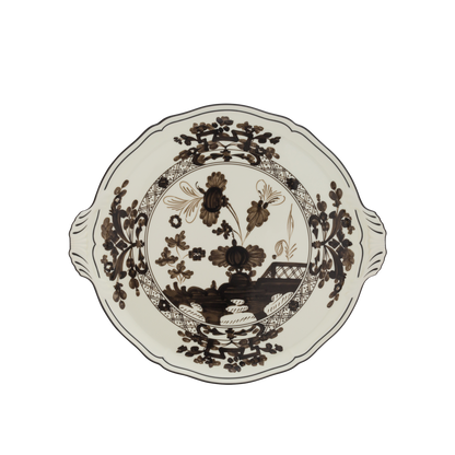 Ginori 1735 Oriente Italiano Albus Round Cake Plate | 12in