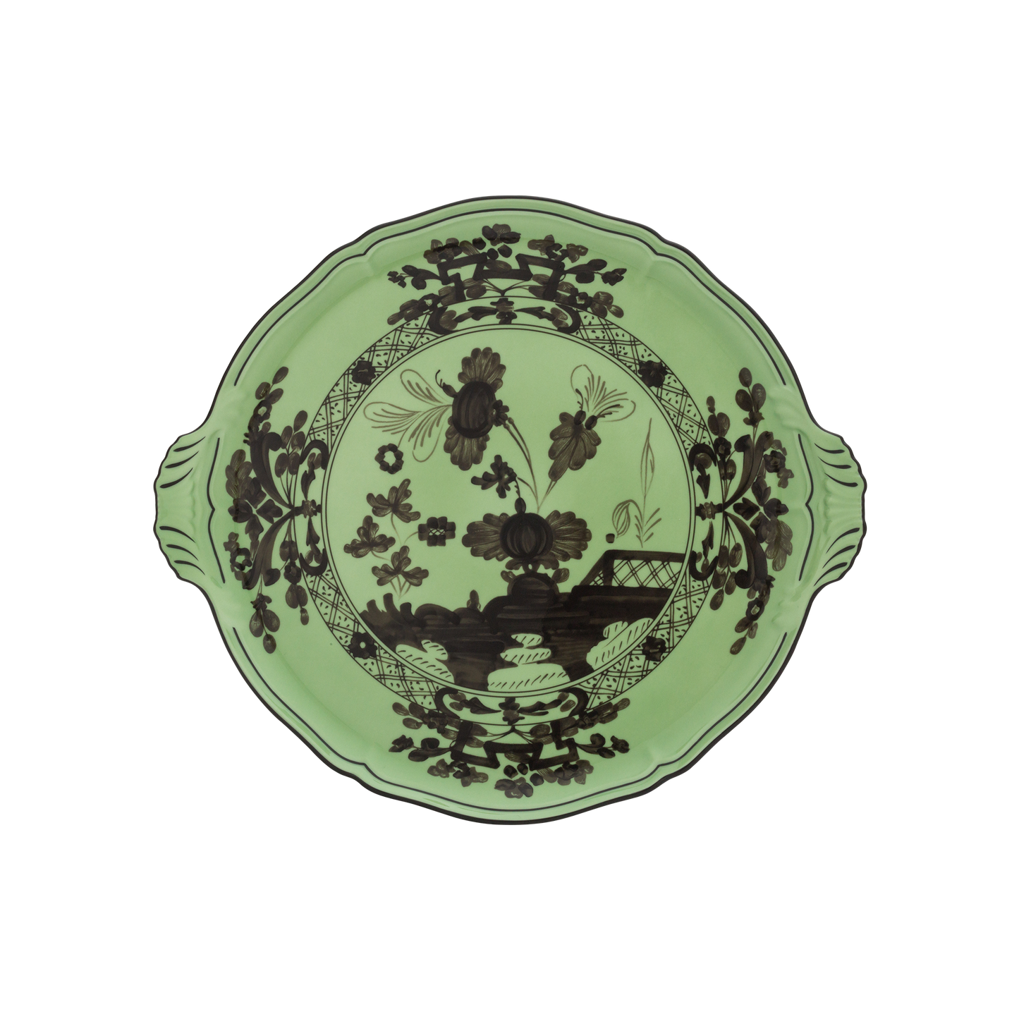 Ginori 1735 Oriente Italiano Bario Round Cake Plate | 12in