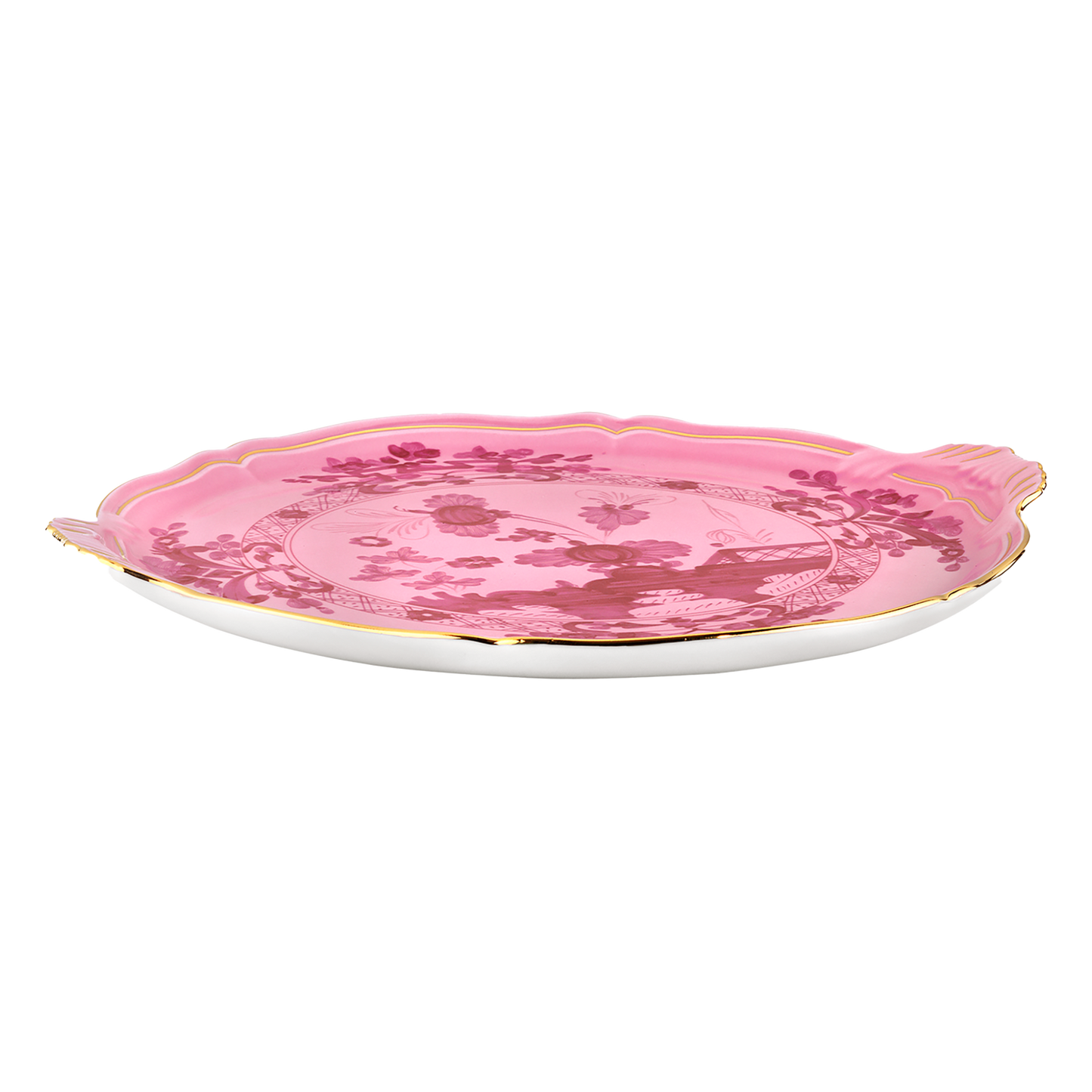 Ginori 1735 Oriente Italiano Porpora Round Cake Plate | 12in