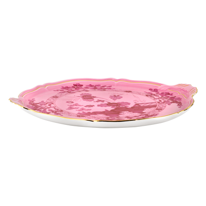 Ginori 1735 Oriente Italiano Porpora Round Cake Plate | 12in