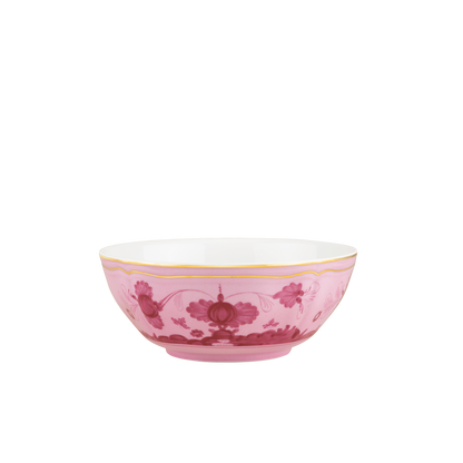 Ginori 1735 Oriente Italiano Bowl | Porpora Pink 6.75in