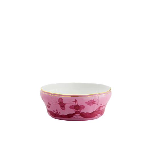 Ginori 1735 Oriente Italiano Porpora Oval Salad Bowl | 9.75in