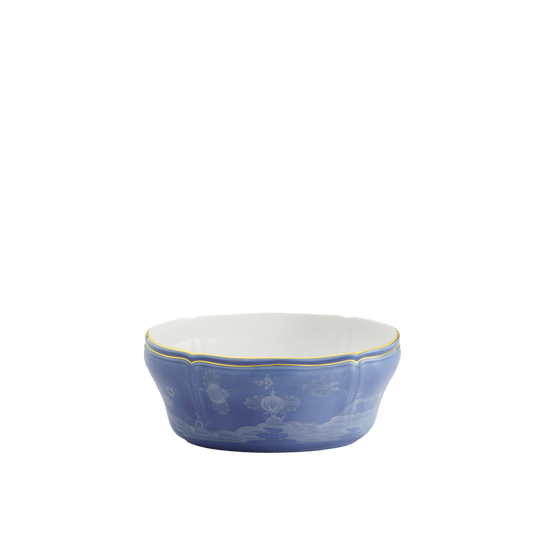 Ginori 1735 Oriente Italiano Pervinca Oval Salad Bowl | 9.75in