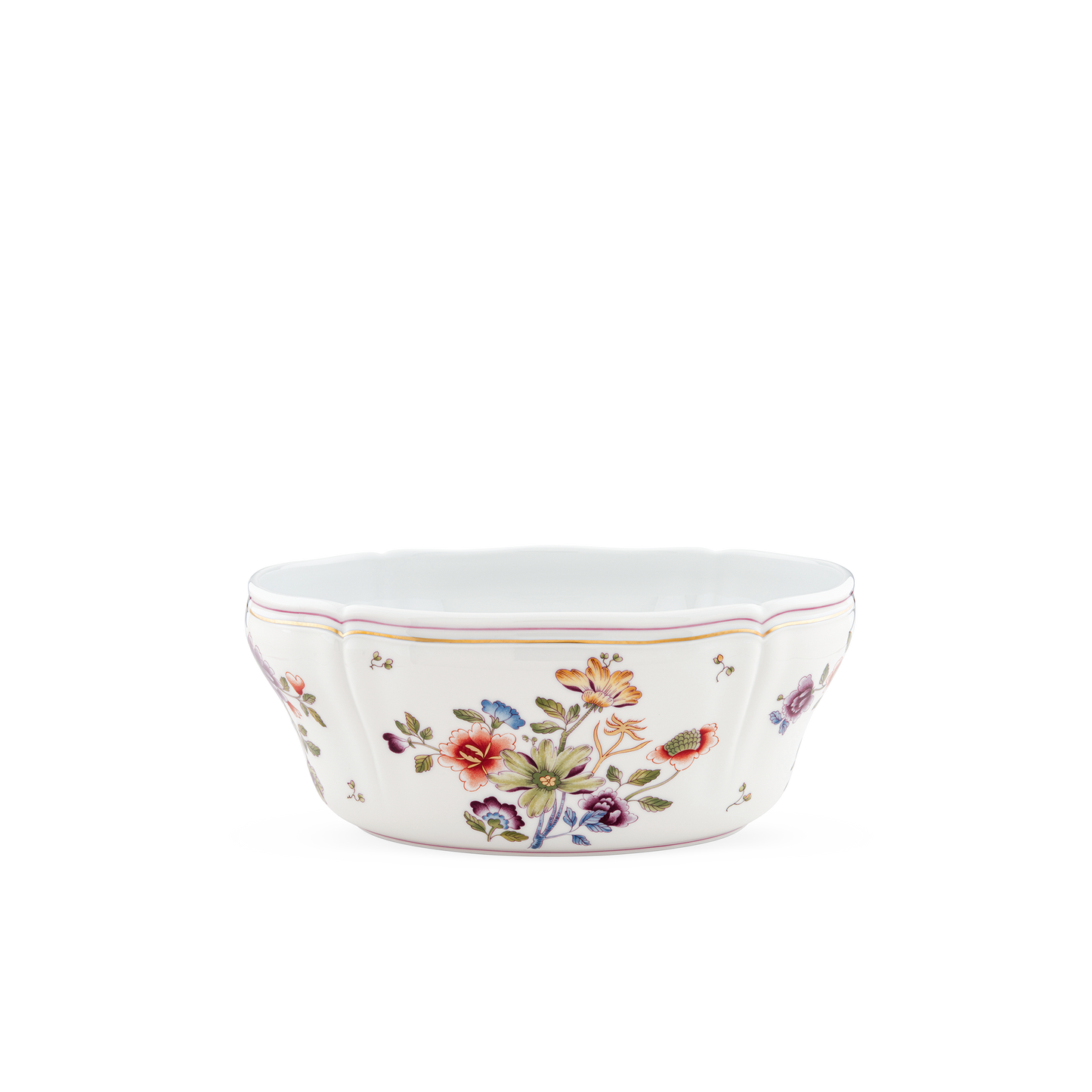 Ginori 1735 Granduca Coreana Oval Salad Bowl  | 9.75in
