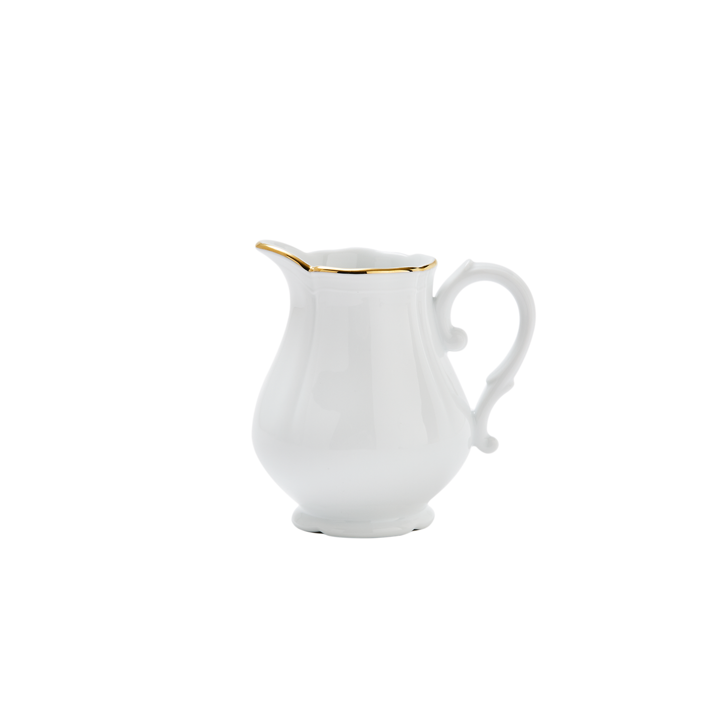Ginori 1735 Corona Oro Brillante Milk Pitcher for  | 6 9.5oz