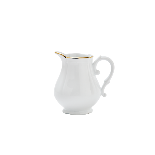 Ginori 1735 Corona Oro Brillante Milk Pitcher for  | 6 9.5oz