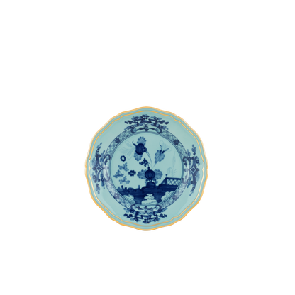 Ginori 1735 Oriente Italiano Bread Plate | Iris Blue 6.75in