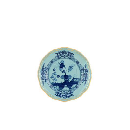 Ginori 1735 Oriente Italiano Bread Plate | Iris Blue 6.75in