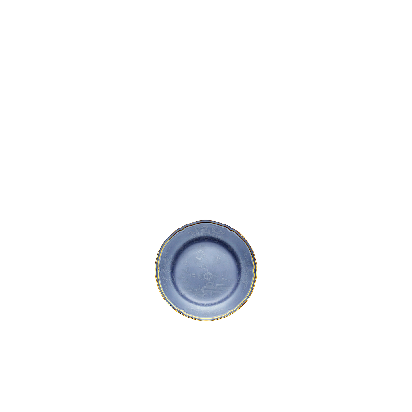 Ginori 1735 Oriente Italiano Pervinca Flat Bread Plate | 6.75in