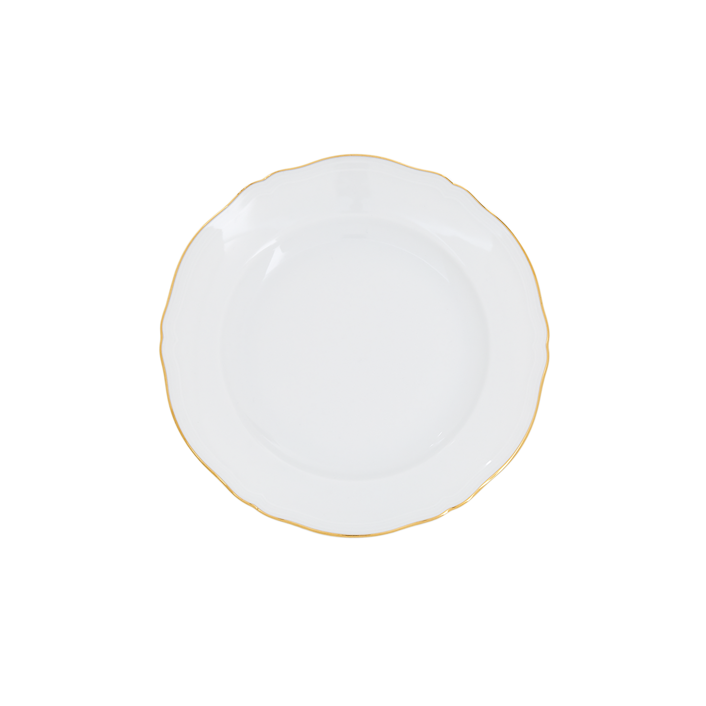 Ginori 1735 Corona Oro Brillante Bread Plate | 6.75in