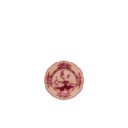 Ginori 1735 Oriente Italiano Salad Dessert Plate | Vermiglio Pink 8.25in