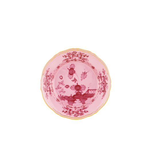 Ginori 1735 Oriente Italiano Salad Dessert Plate | Porpora  Pink 8.25in
