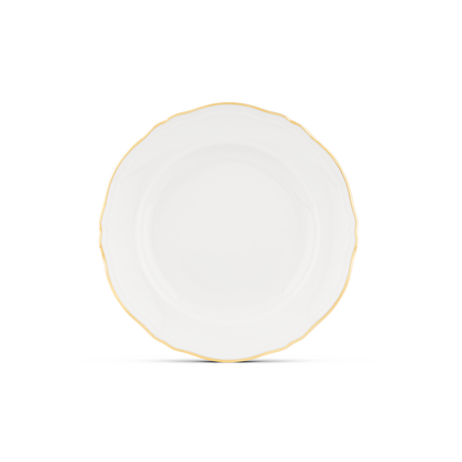 Ginori 1735 Corona Oro Brilliante Dessert Plate | 8.25in