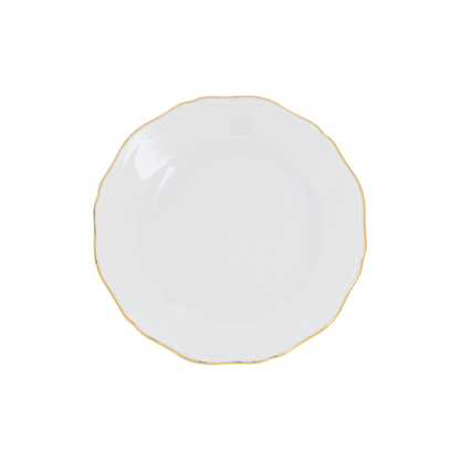 Ginori 1735 Corona Oro Brilliante Dessert Plate | 8.25in