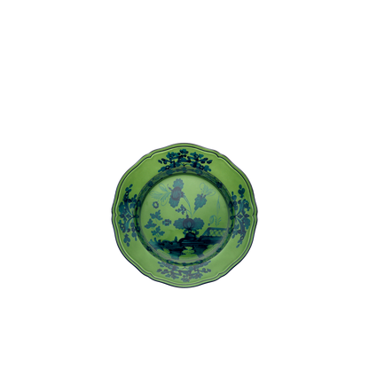 Ginori 1735 Oriente Italiano Malachite Flat Dinner Plate | 10.5in